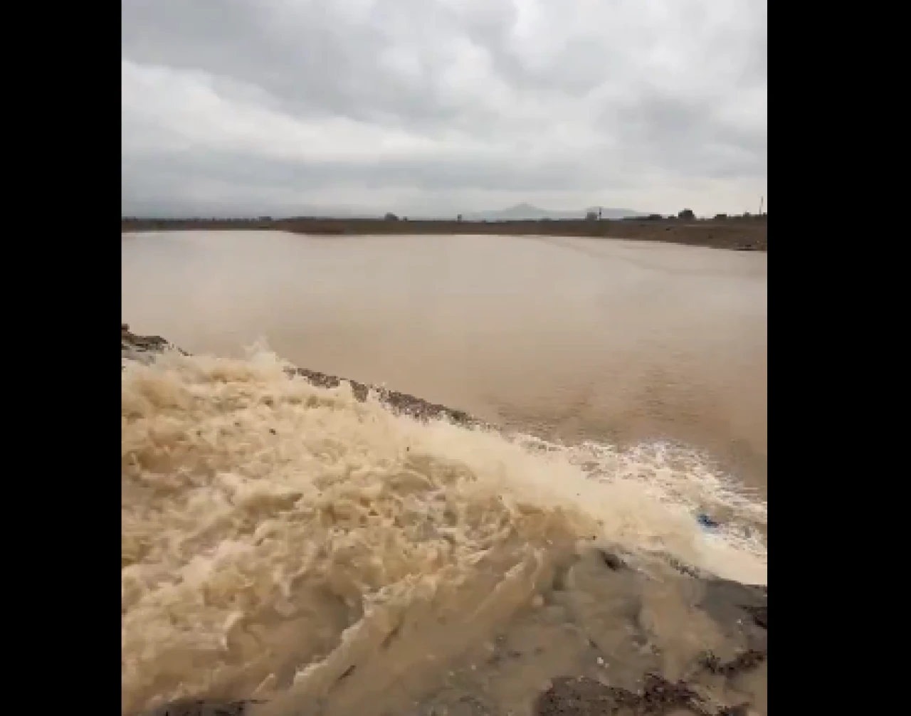 Akbez Yeraltı Barajı'nda sevindirici gelişme: Yağışlar su seviyesini yükseltti