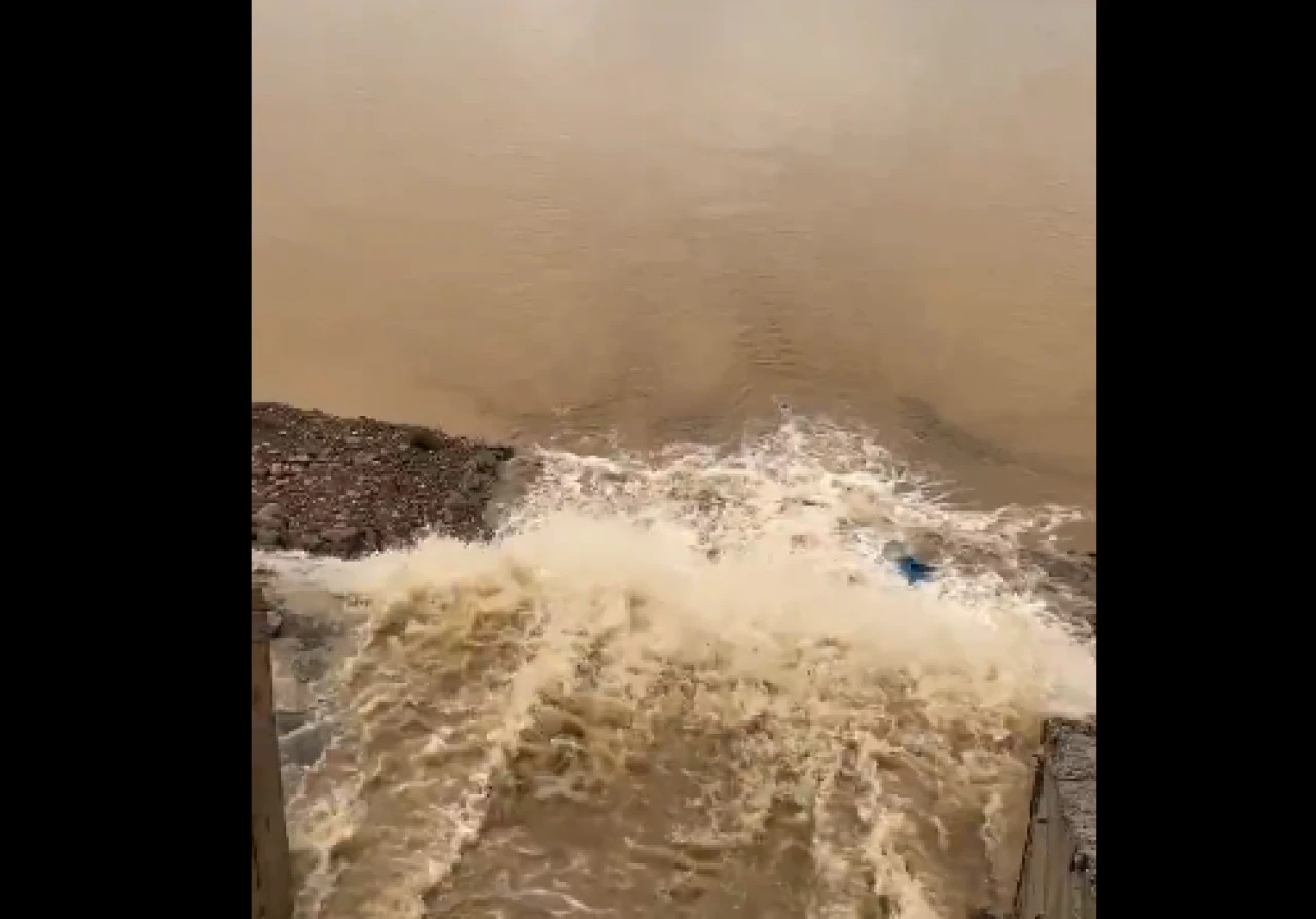 Akbez Yeraltı Barajı'nda sevindirici gelişme: Yağışlar su seviyesini yükseltti