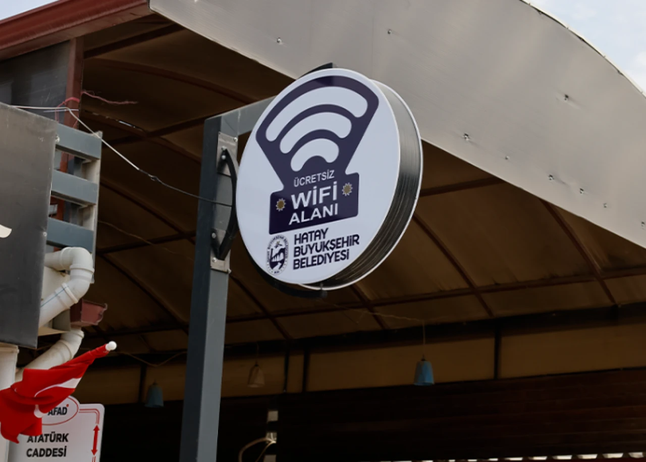 Hatay'da ücretsiz internet devri başlıyor!