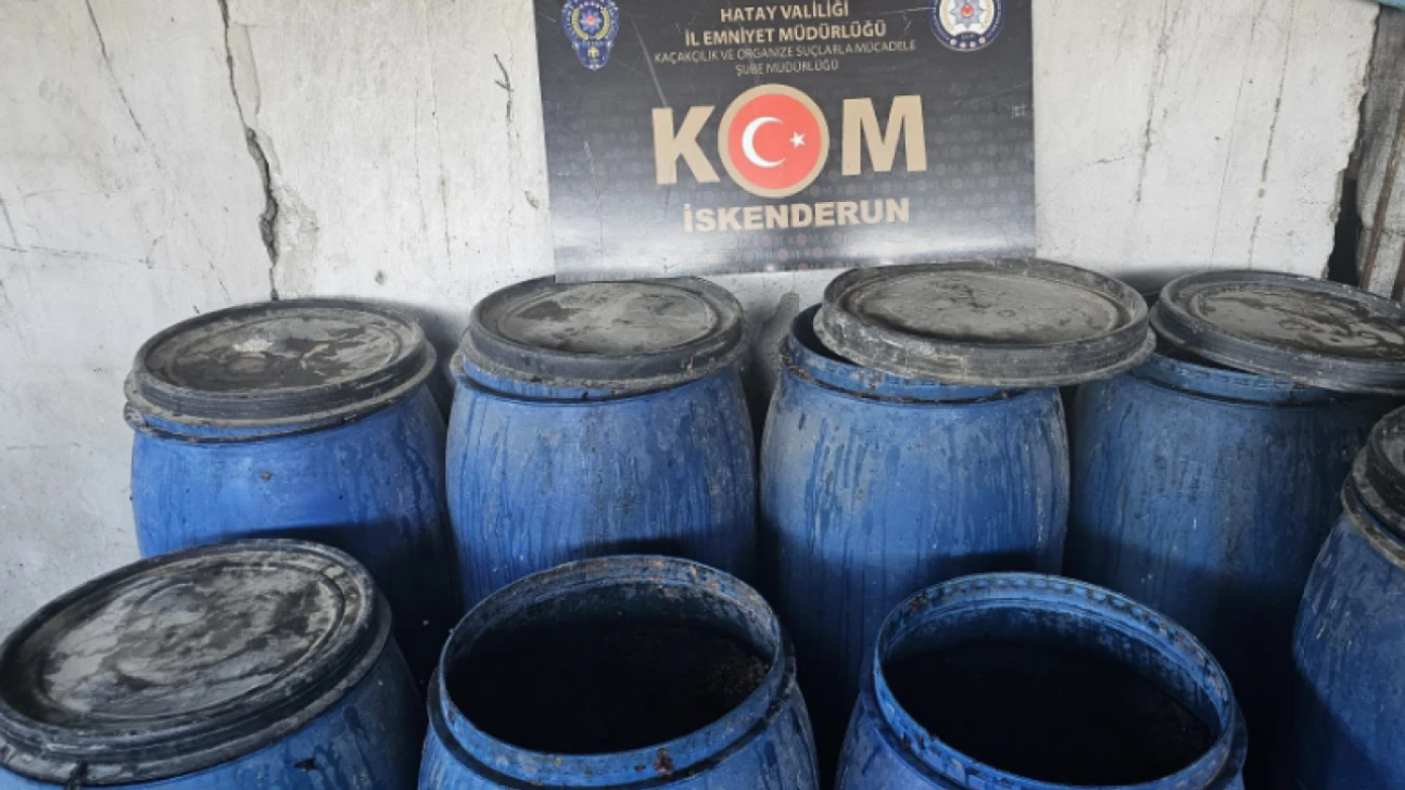 Hataylılar dikkat: Tonlarca sahte alkol ele geçirildi!