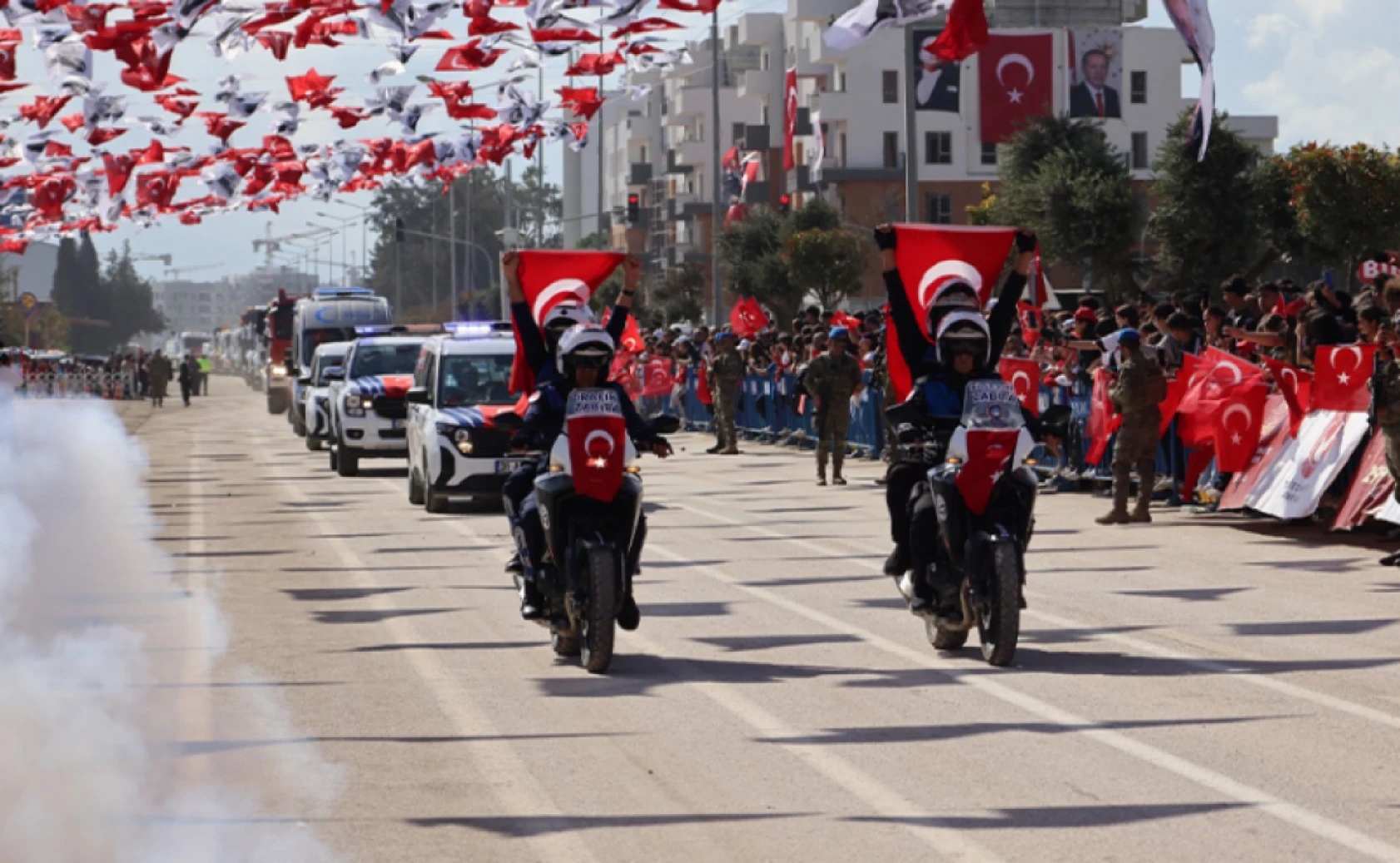Hatay'da 29 Ekim Cumhuriyet Bayramı coşkuyla kutlandı!