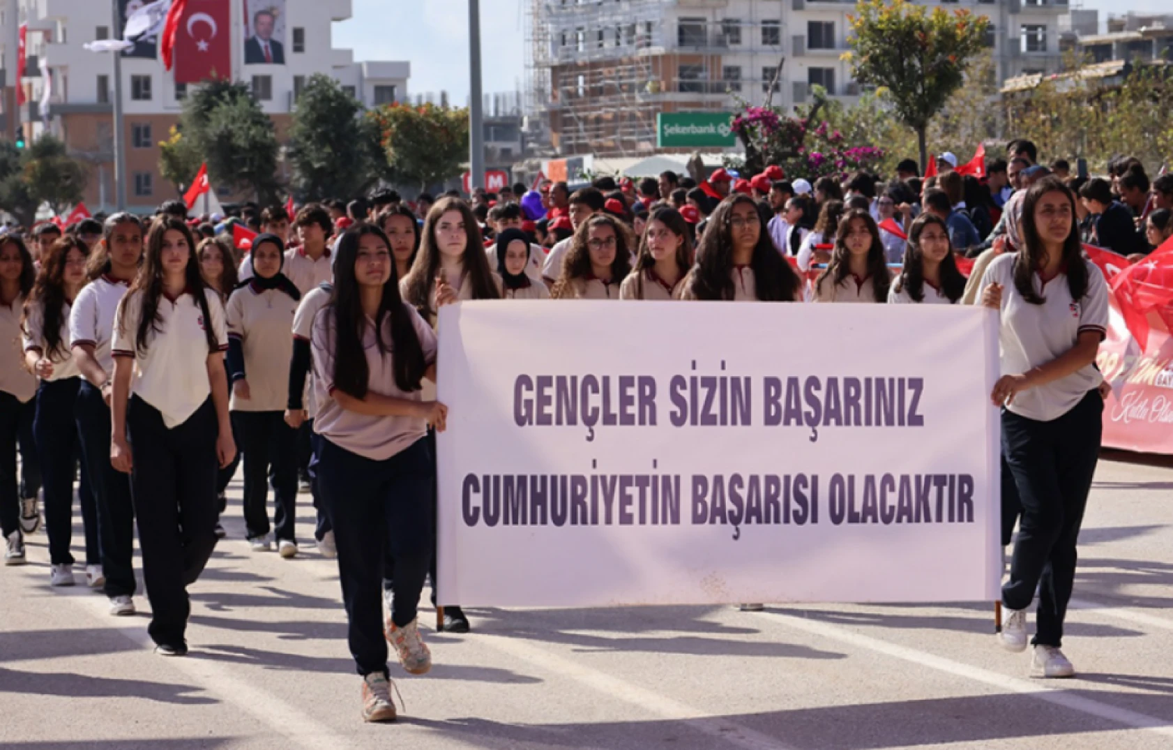 Hatay'da 29 Ekim Cumhuriyet Bayramı coşkuyla kutlandı!