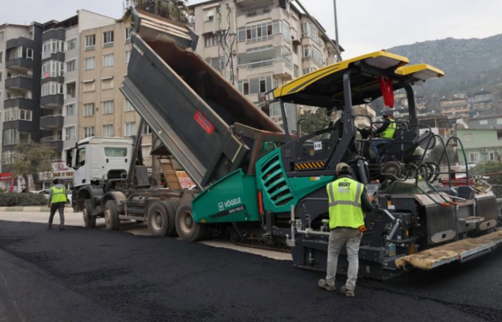 Defne'de çalışmalar hız kazandı!