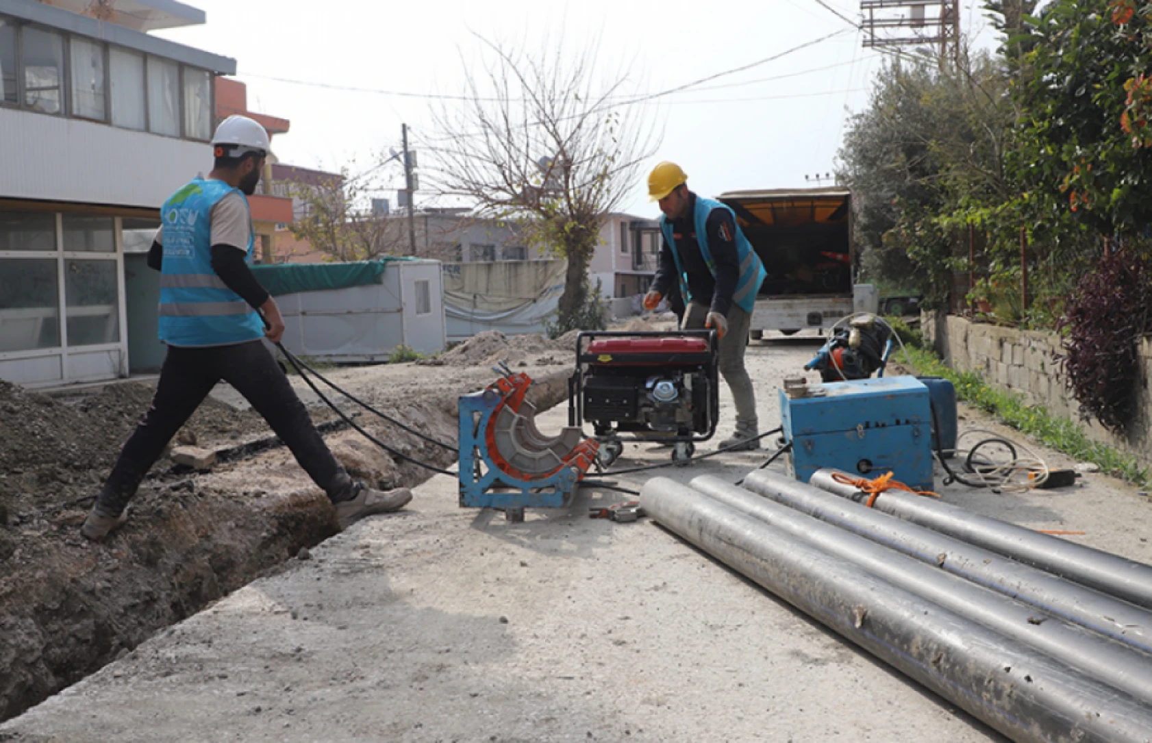 Hatay'da içme suyu altyapısında büyük dönüşüm: Çalışmalar yüzde 80'i aştı