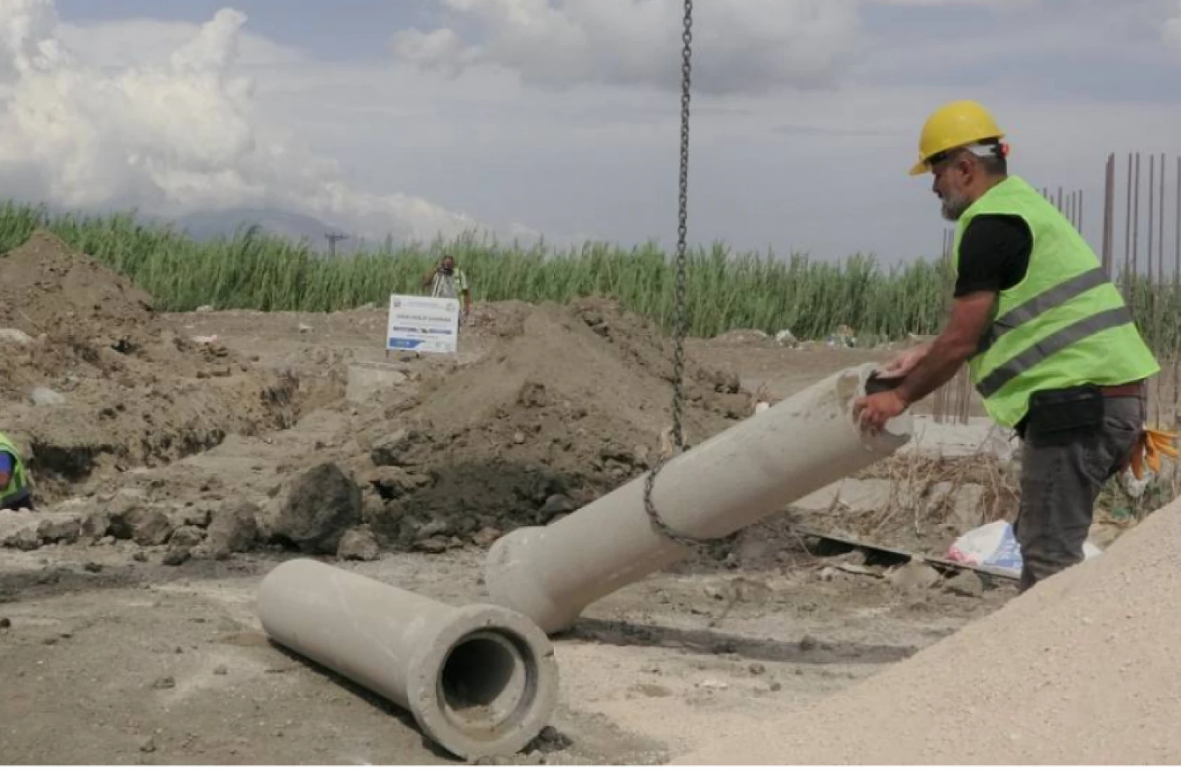 Hatay'da 9 ayda 166 bin 903 metre yeni su hattı inşa edildi!