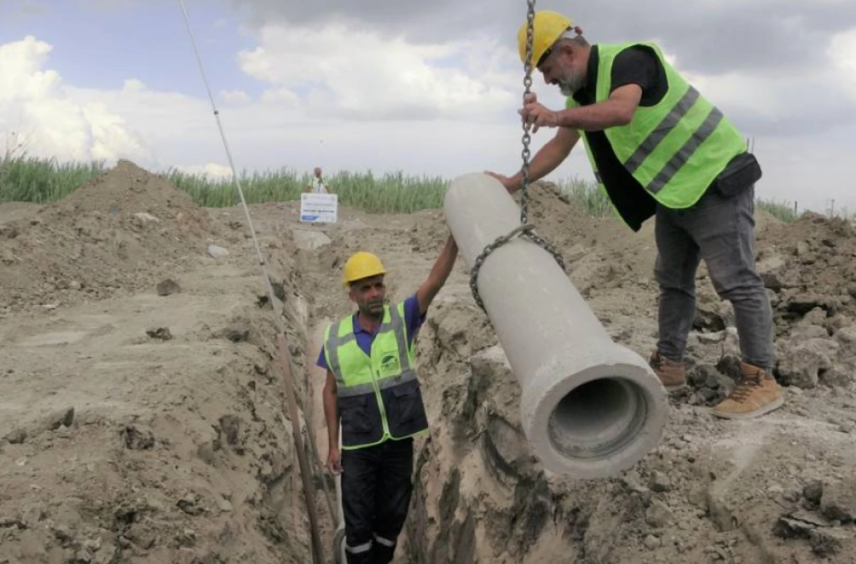 Hatay'da 9 ayda 166 bin 903 metre yeni su hattı inşa edildi!