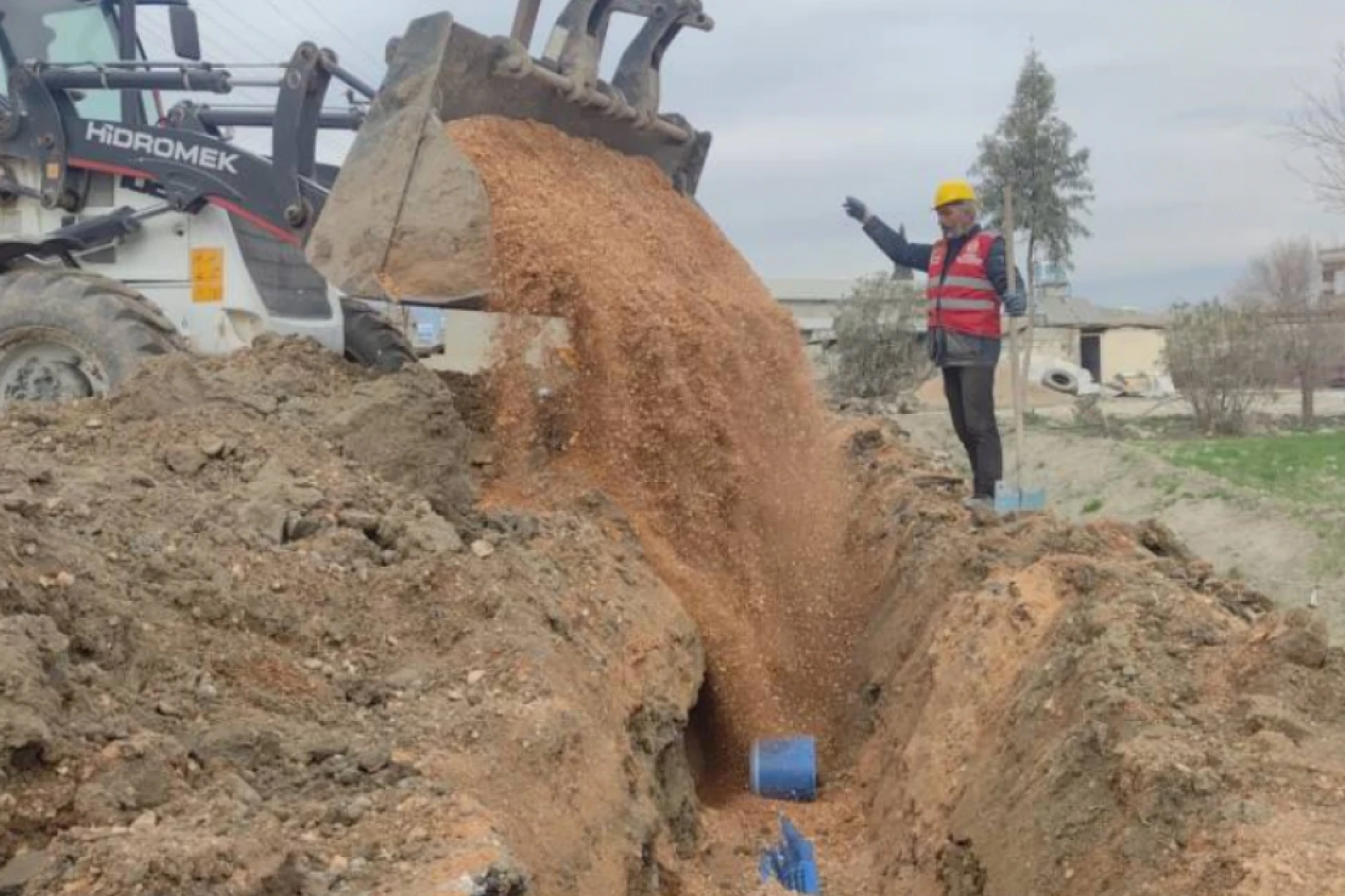 Hatay'da bir şebeke hattında daha çalışma yapıldı!