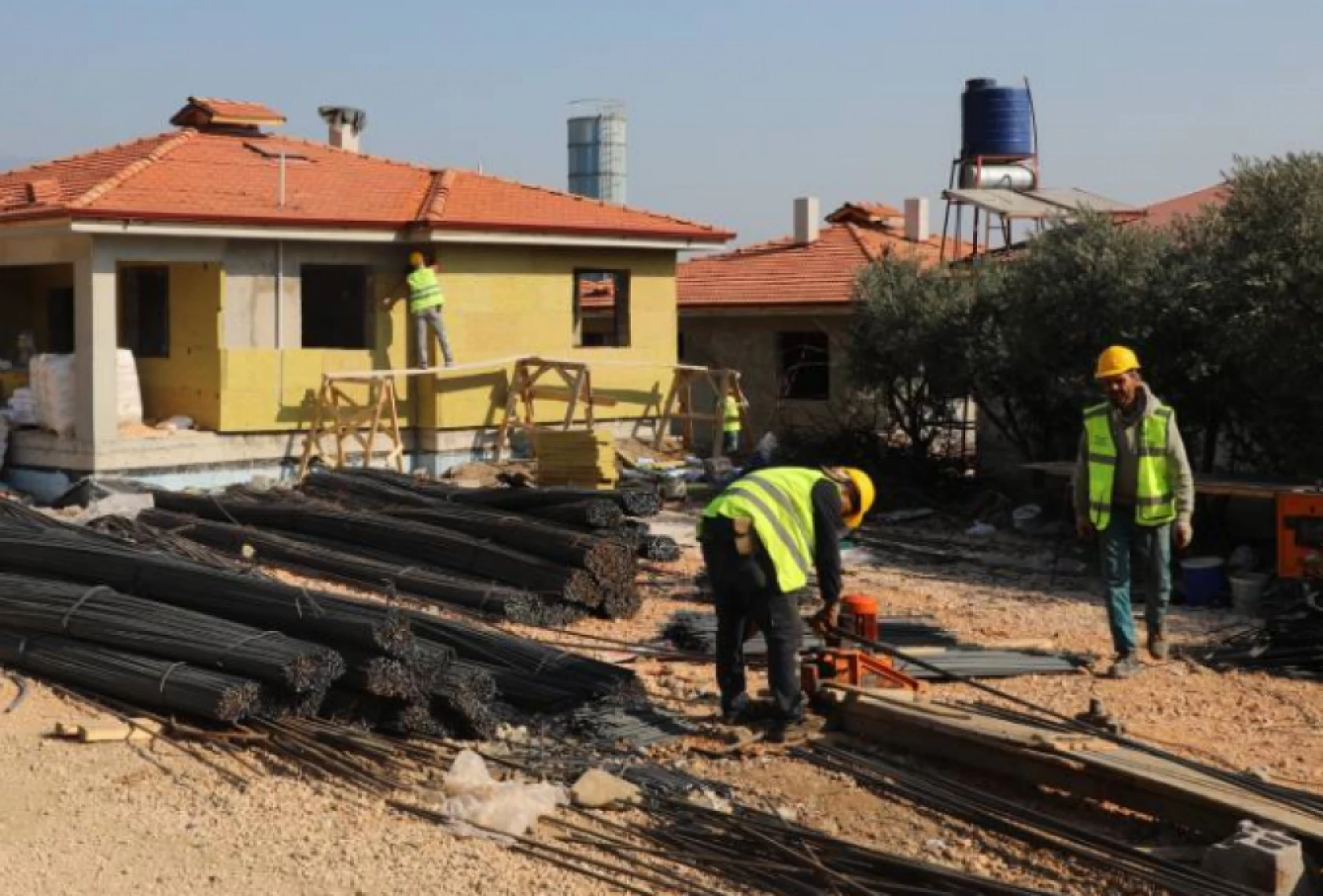 Hatay'a sözü verilen köyün çalışmalarına başlandı!