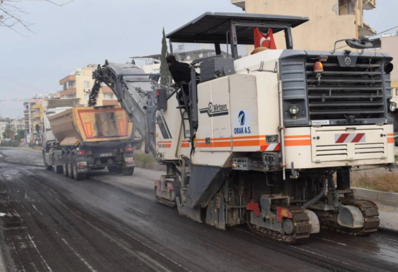 Hatay geneli yol bakım çalışmaları devam ediyor!