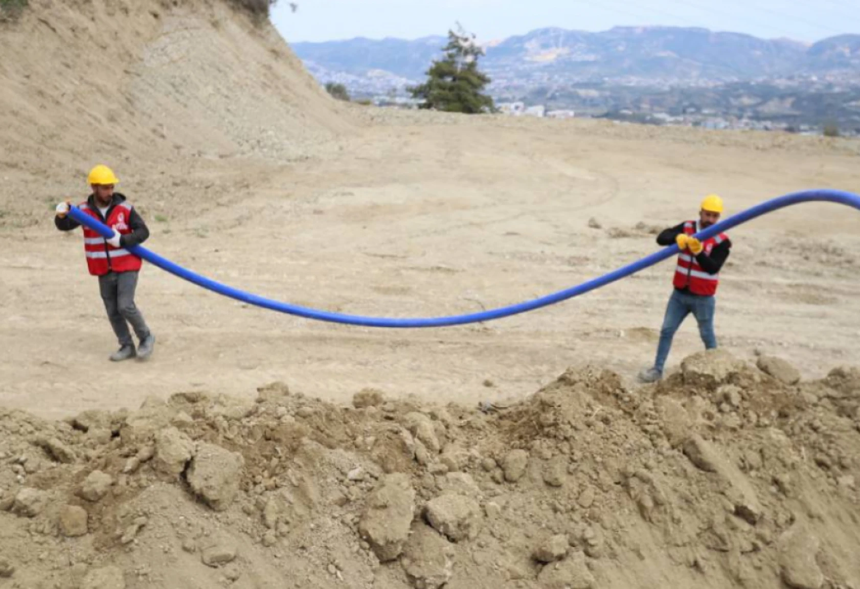 Hatay'daki o ilçede baraj kaynağında su getirilecek!