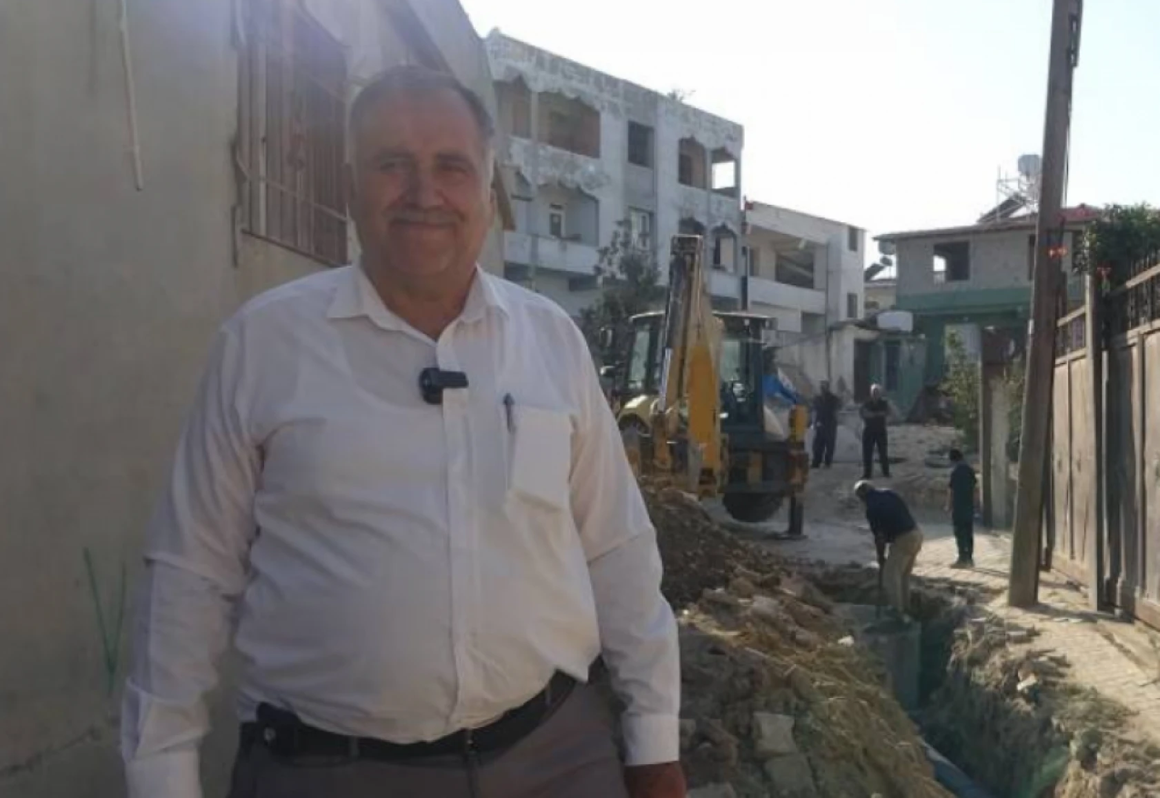 Hatay'daki o ilçeye 100 metre atık su hattı inşa edildi!