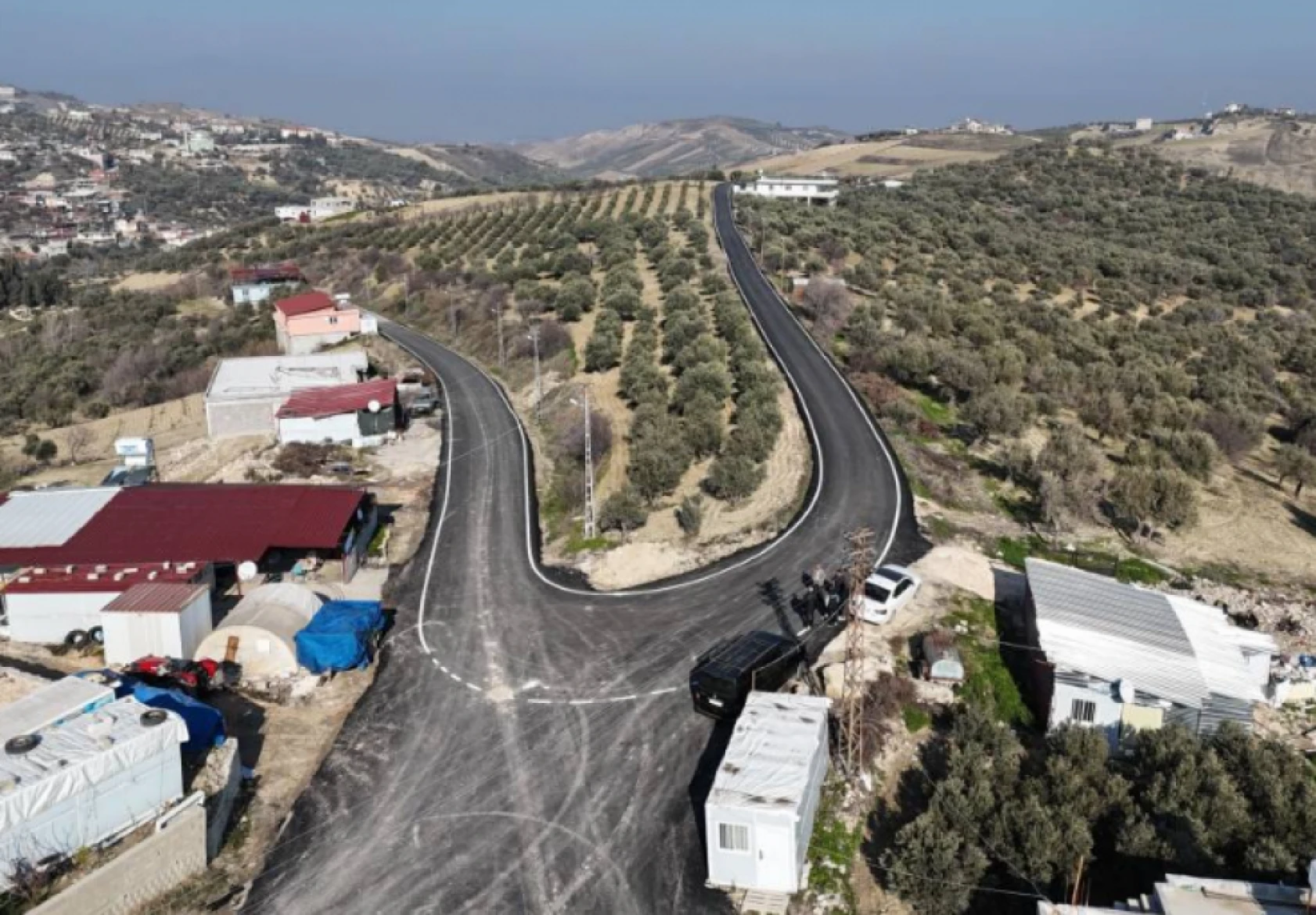 Hatay'daki o mahallede 2 bin 600 metrelik yolda çalışama başladı!