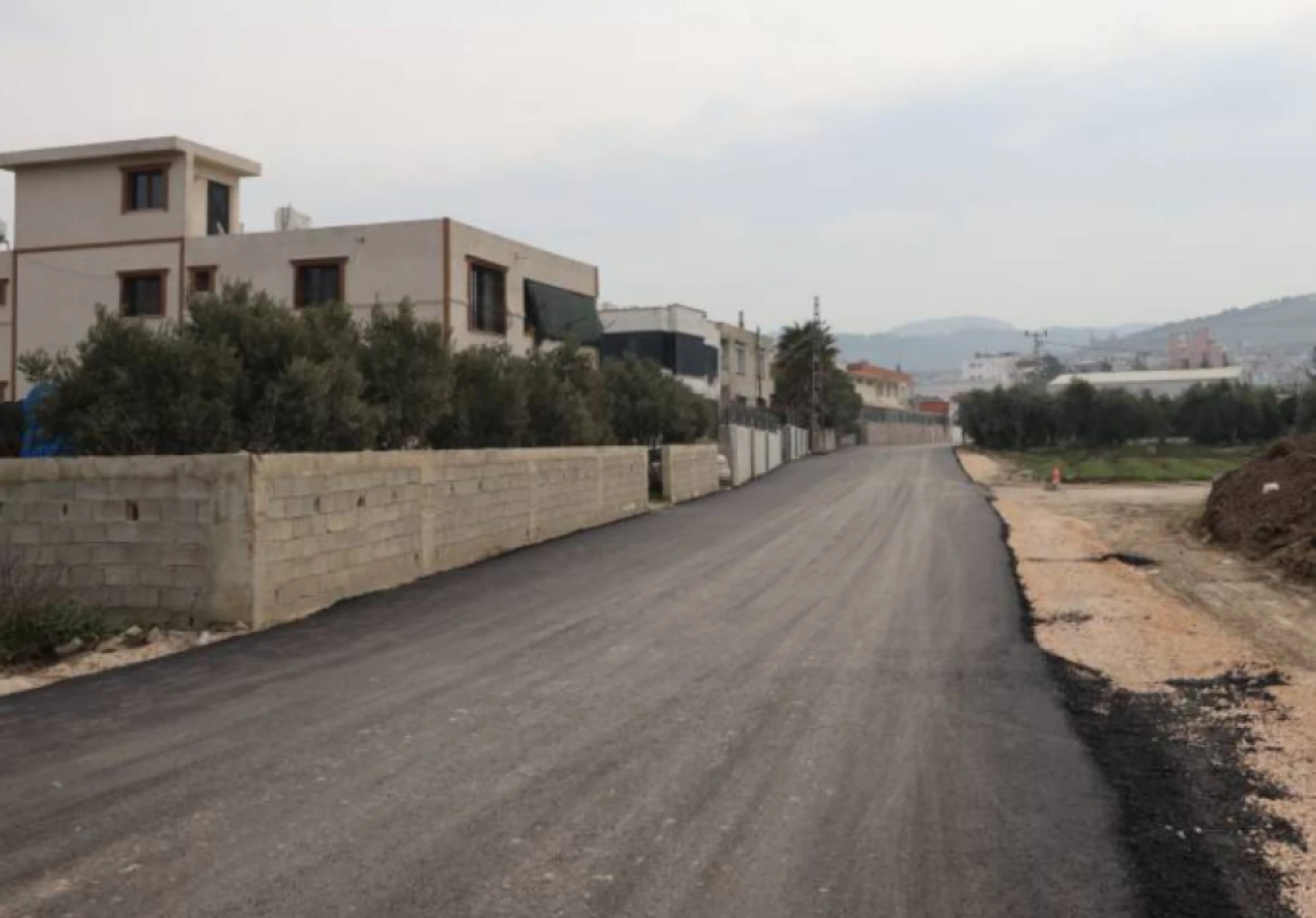 Hatay Maşuklu'da sıkıntılı yolda çalışma başlatıldı!