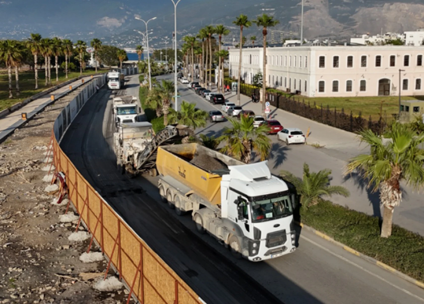 Hatay'daki o ilçenin sahiline asfalt çalışması yapılacak!