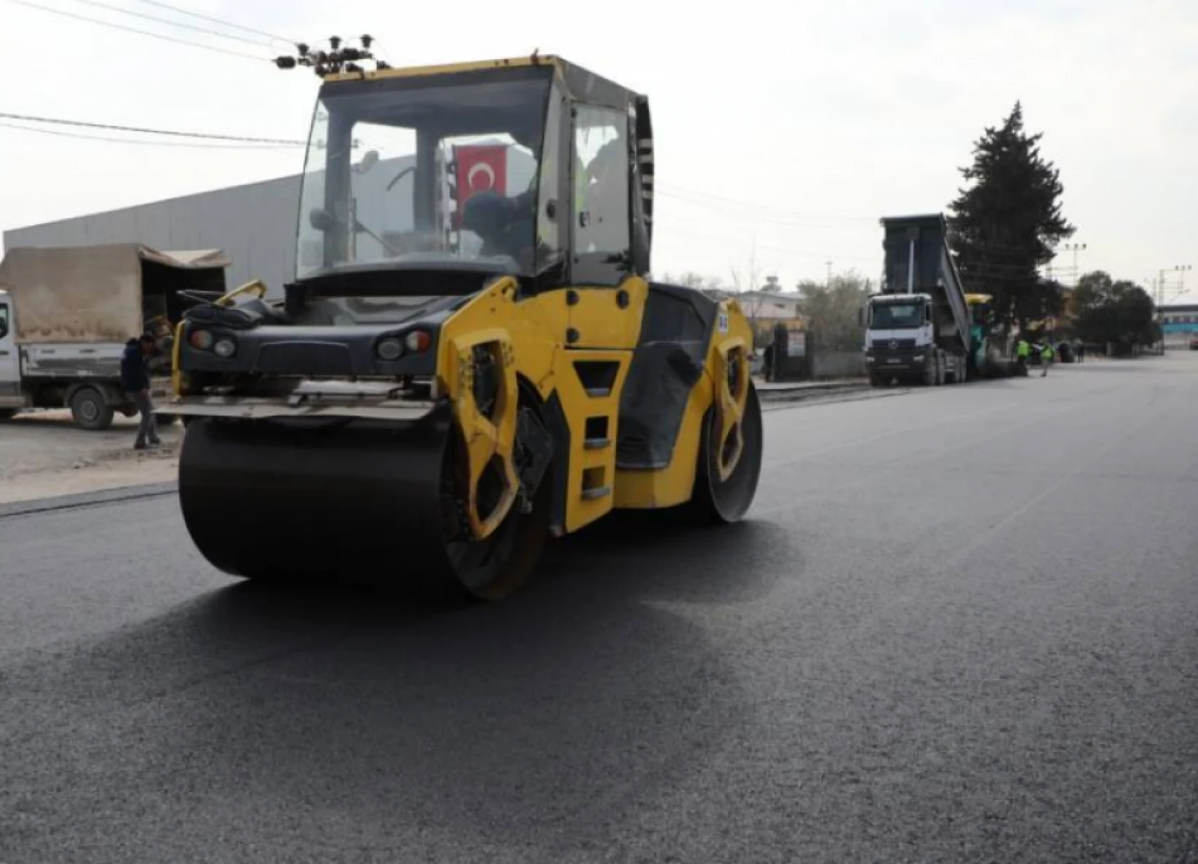 Hatay'ın merkezinde beklenen yol çalışması başladı!
