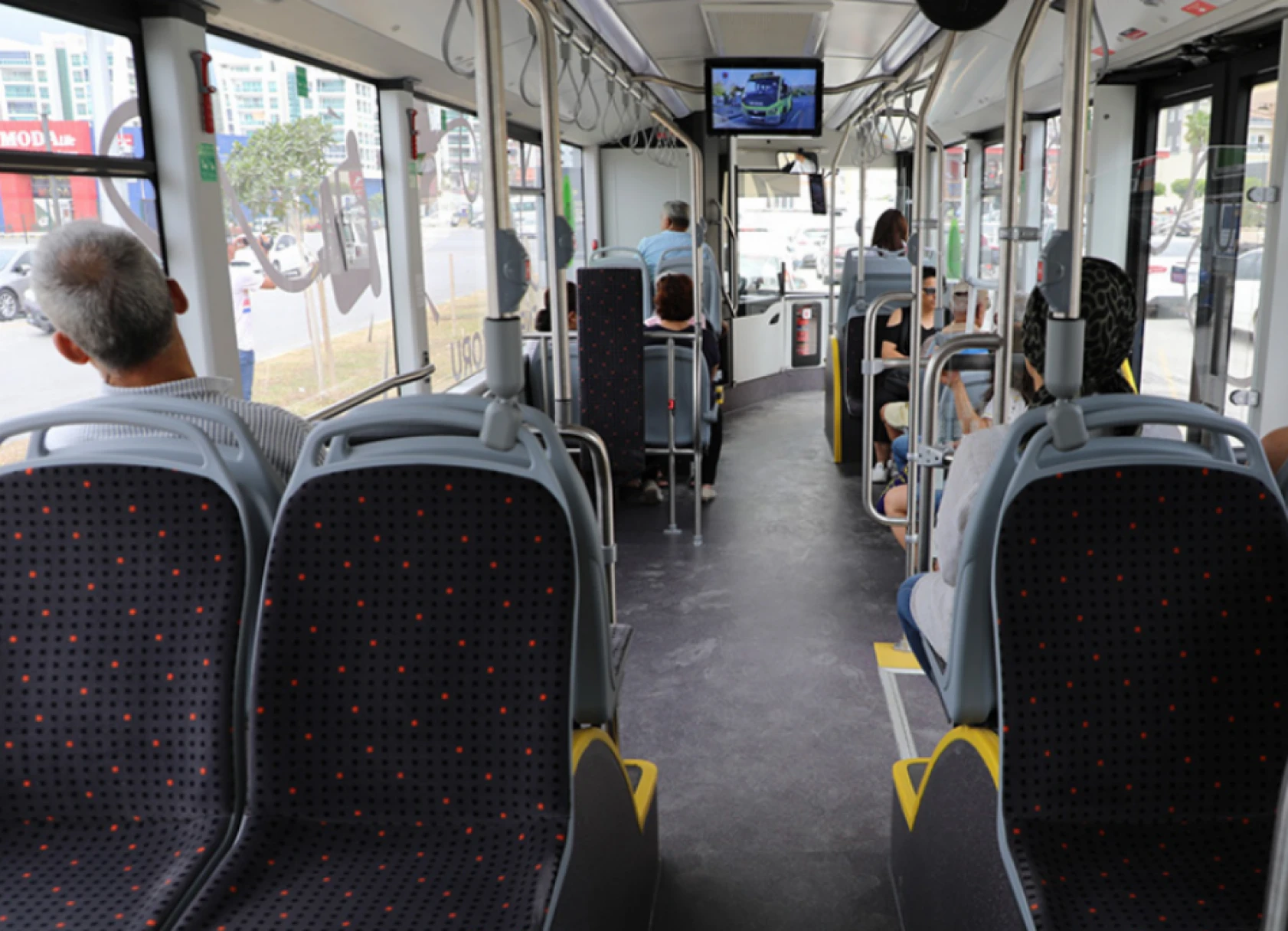 Hatay'da yeni otobüslere test sürüşlerine başladı!