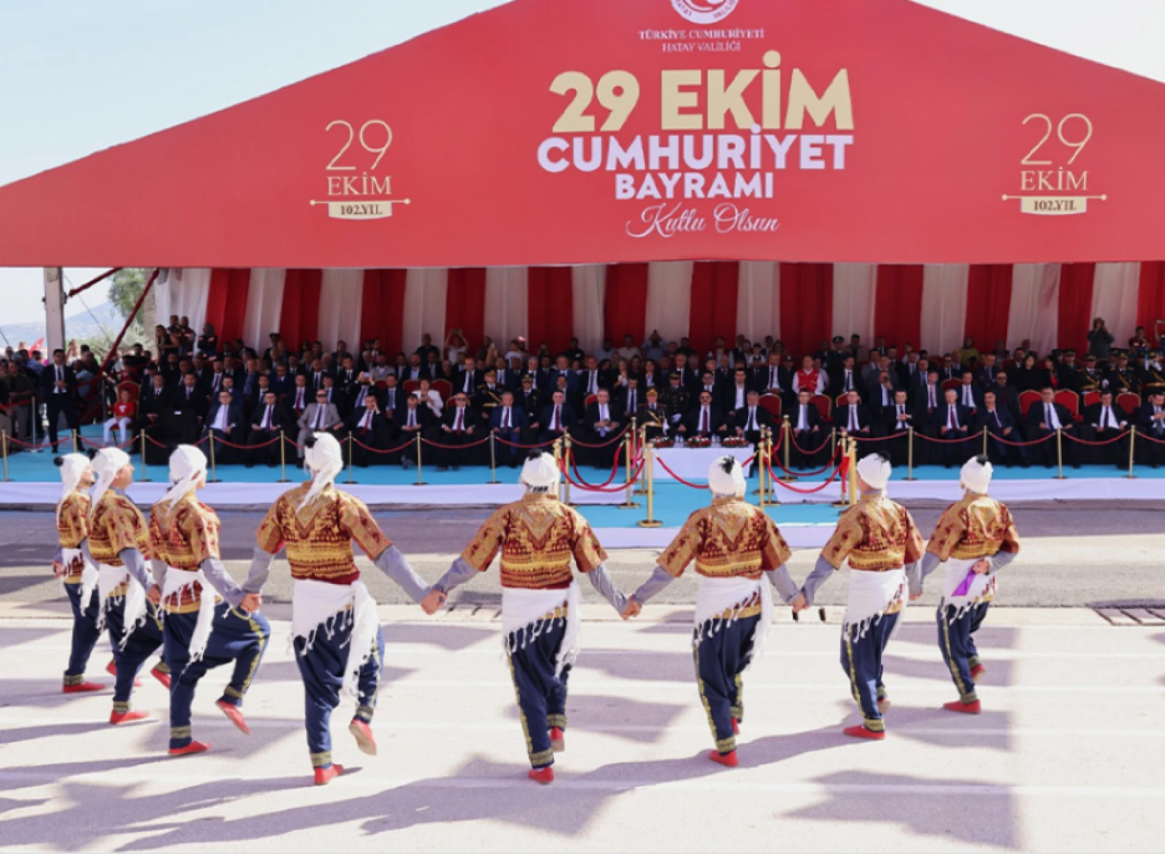 Hatay'da 29 Ekim Cumhuriyet Bayramı coşkuyla kutlandı!