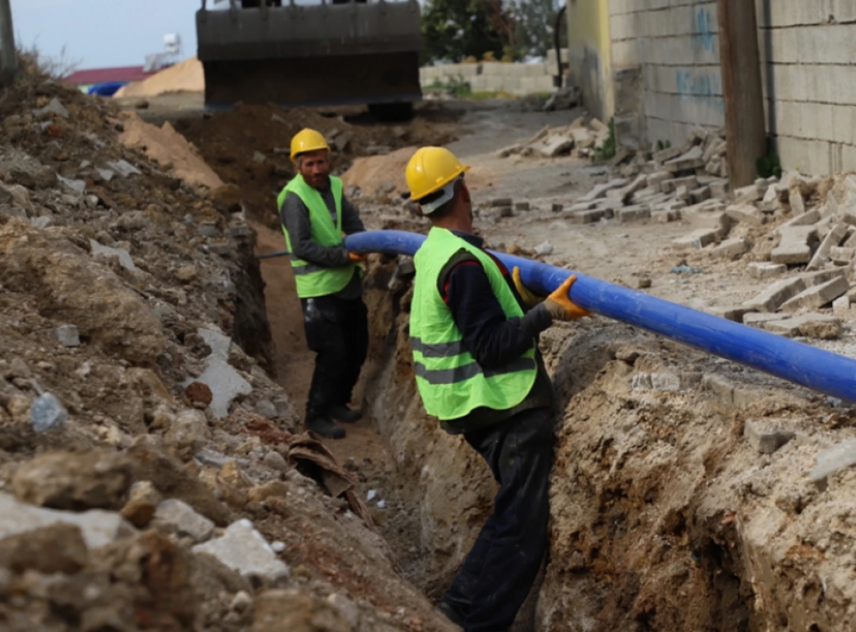 Hatay'ın kalabalık mahallesinde su soruna kalıcı çözüm getiriliyor!