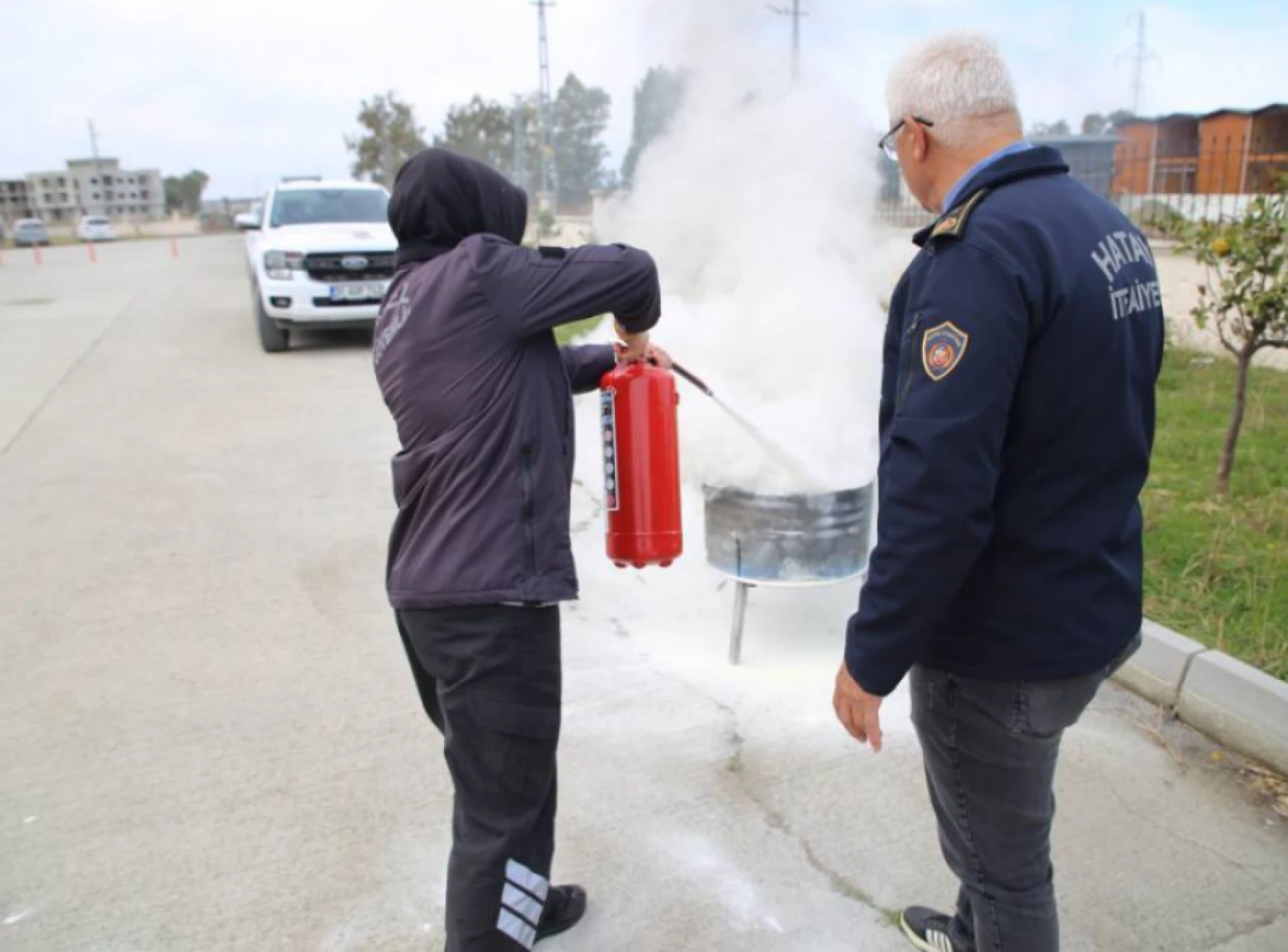 Hataylılara afet eğitimi: 23 resmi kurum ve 3 konteyner kentte tatbikat yapıldı!