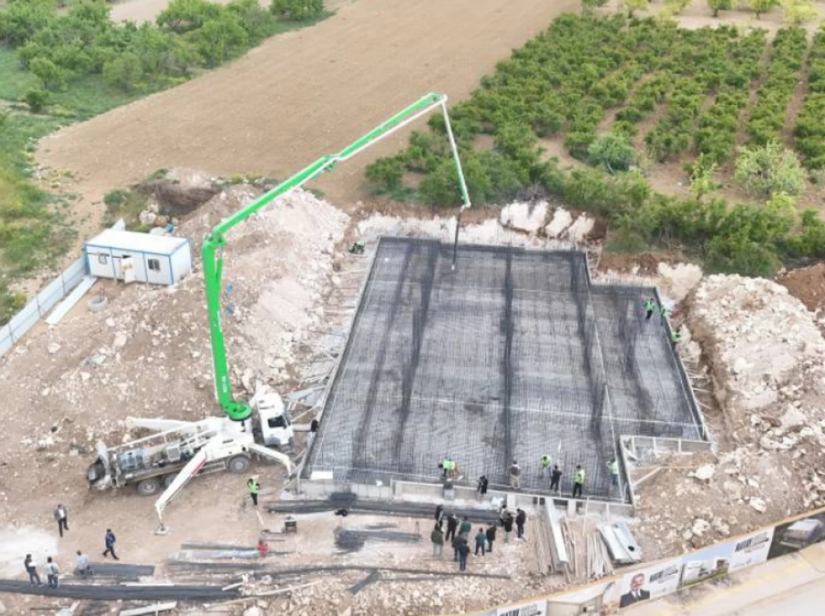 Hatay'da ihtiyaç olan bölgeye yeni bir eğitim yuvası kazandırılıyor!