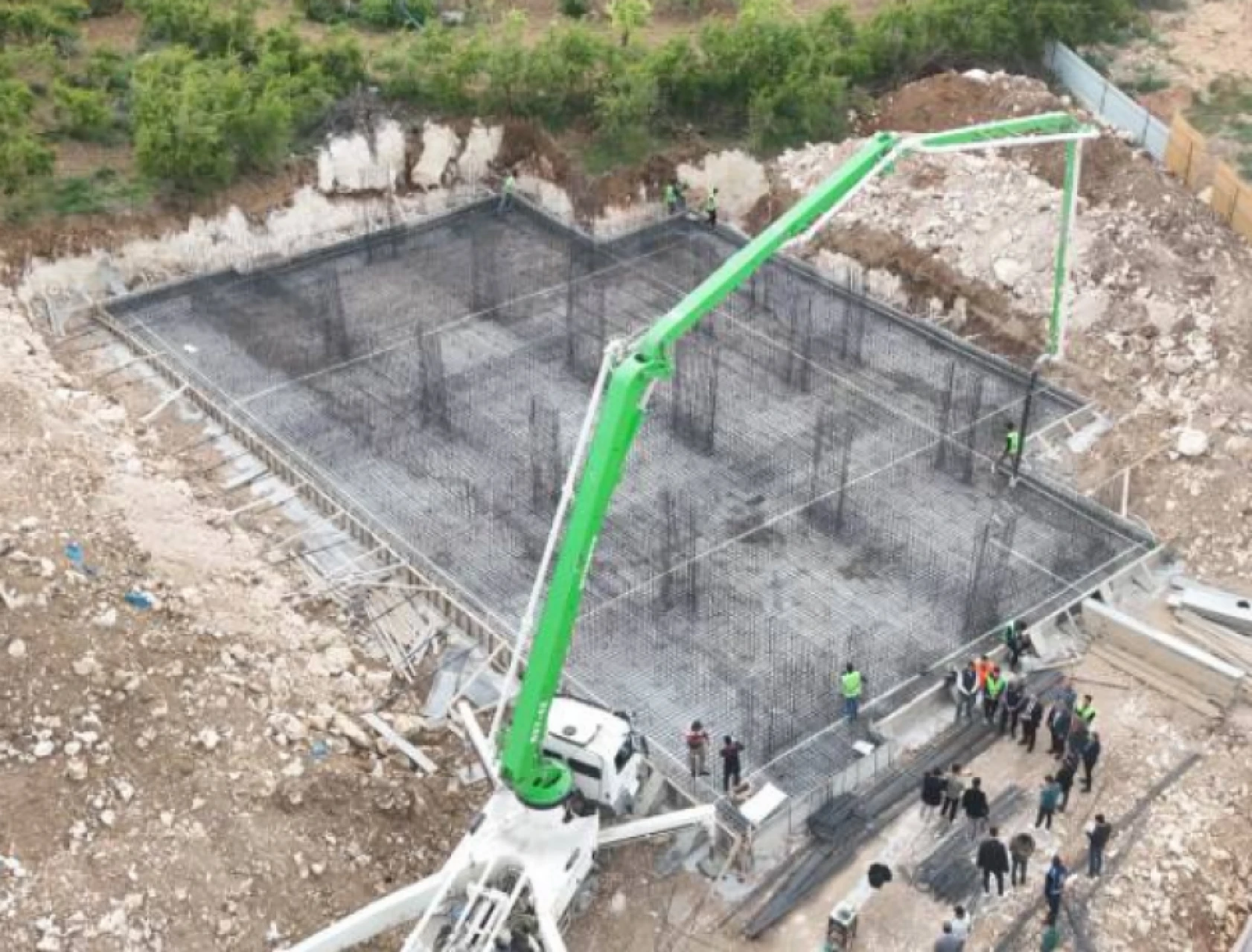 Hatay'da ihtiyaç olan bölgeye yeni bir eğitim yuvası kazandırılıyor!