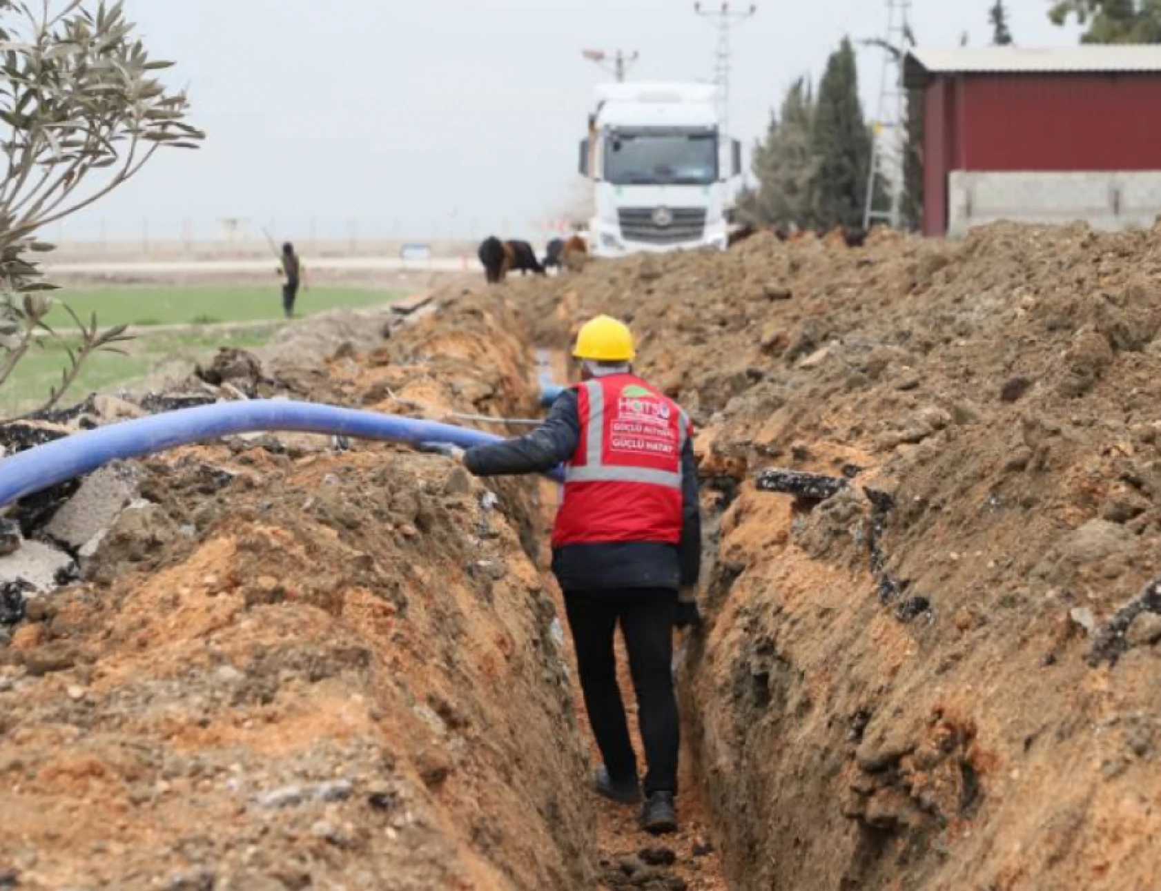 Hatay'da bir şebeke hattında daha çalışma yapıldı!