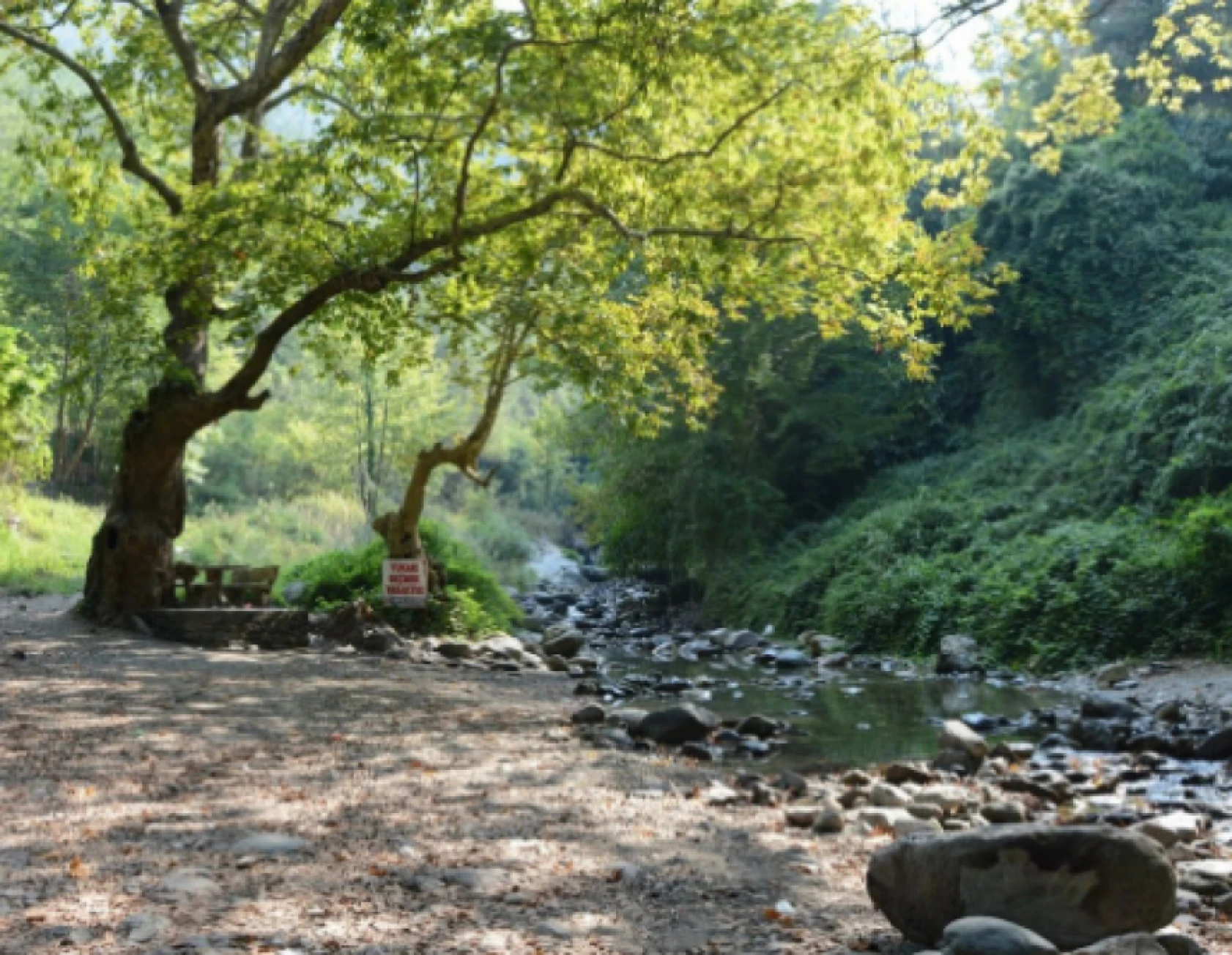 Hatay'da şehrin bunaltıcı havasından sıkılanlar o adres tam size göre!