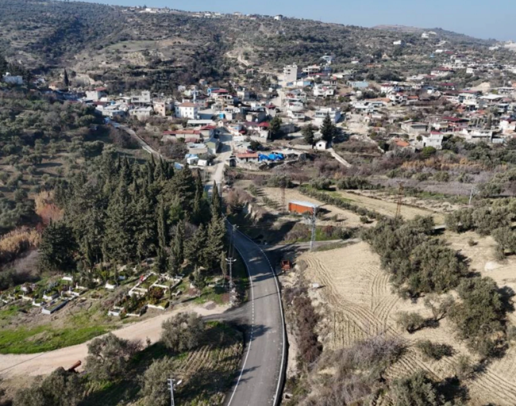 Hatay'daki o mahallede 2 bin 600 metrelik yolda çalışama başladı!