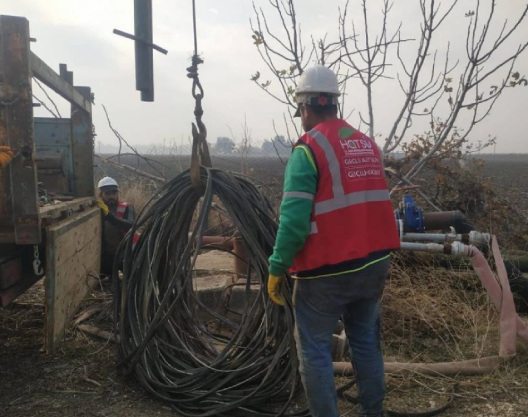 Hatay'da suyun kesintisiz iletimi için çalışmalar devam ediyor!