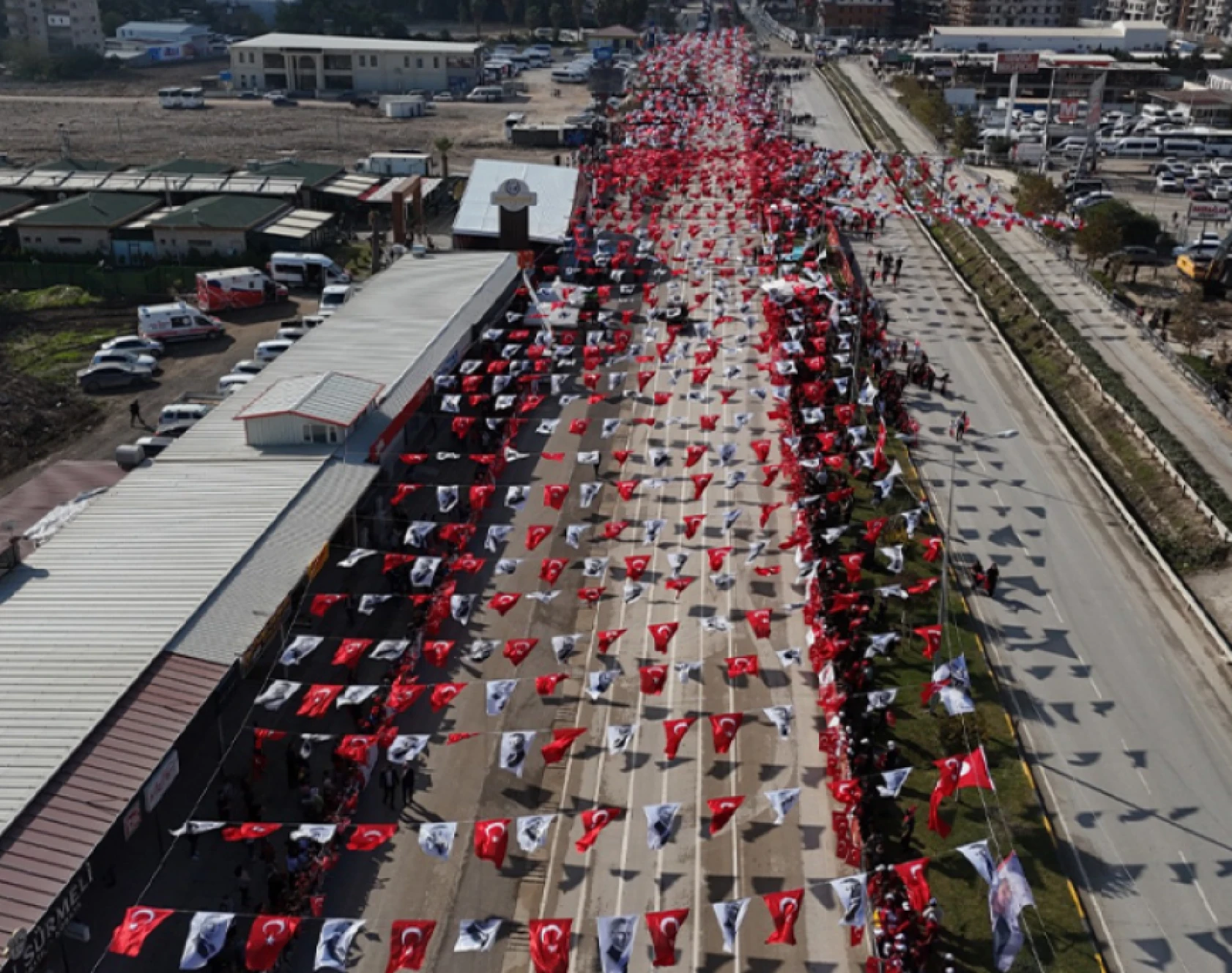 Hatay'da 29 Ekim Cumhuriyet Bayramı coşkuyla kutlandı!