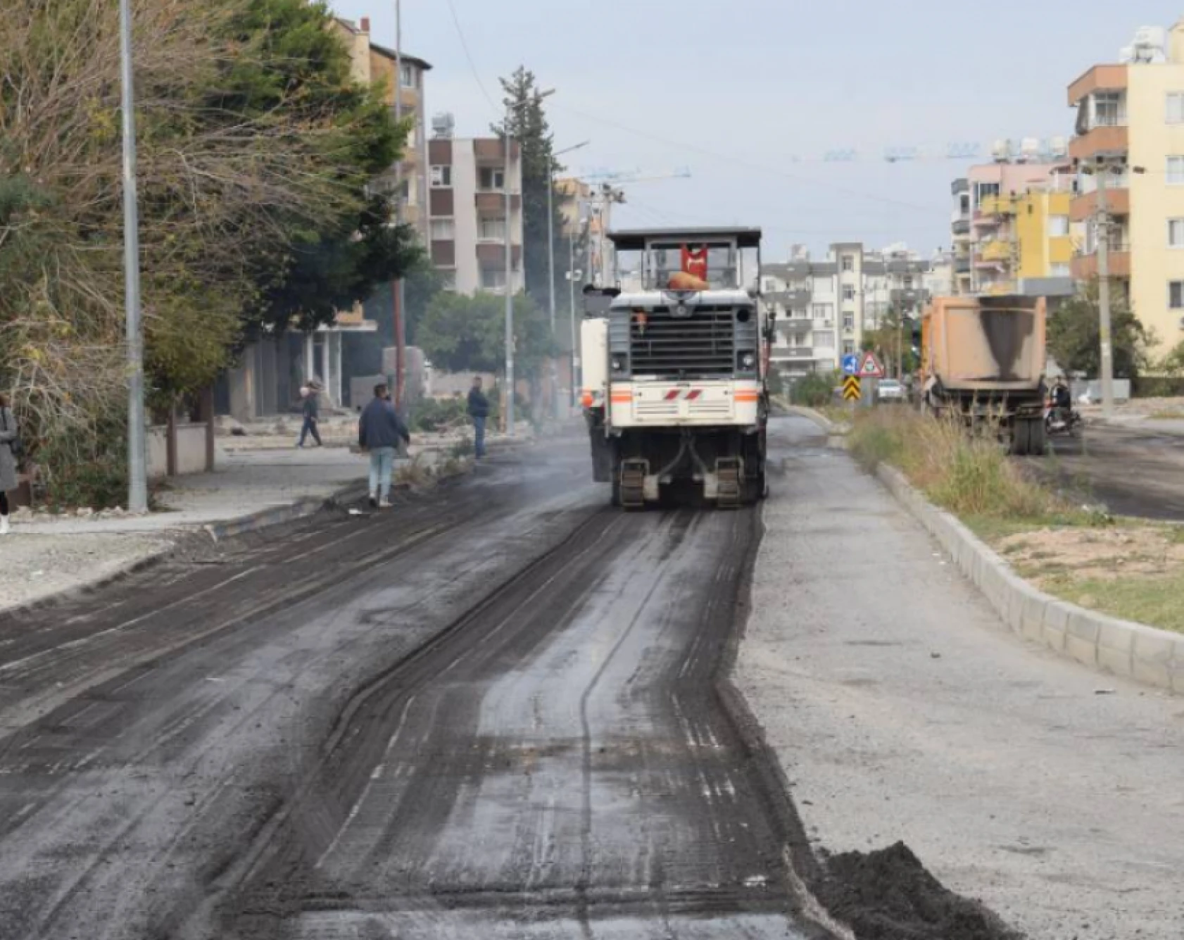 Hatay geneli yol bakım çalışmaları devam ediyor!
