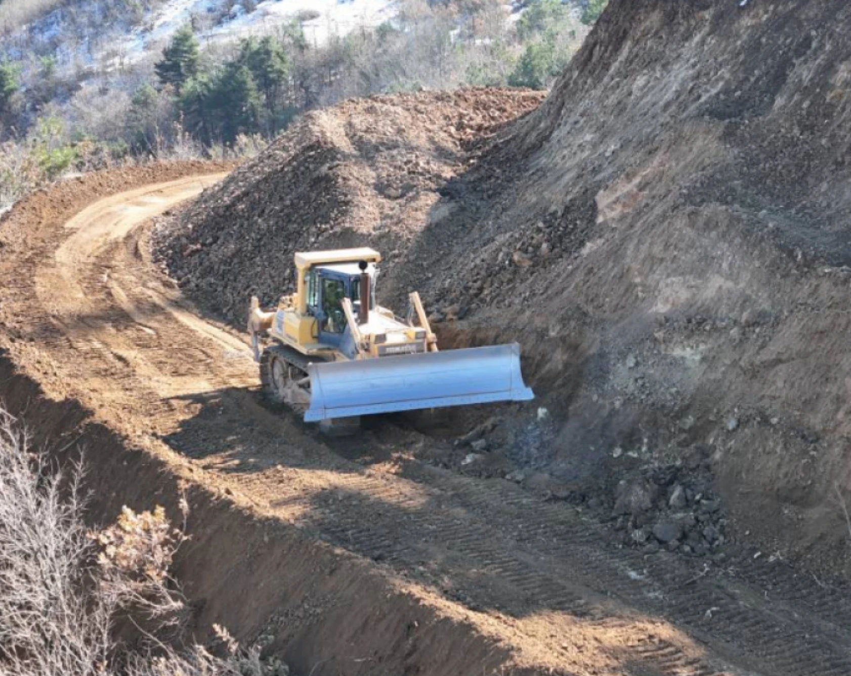 Hatay'da o yolda 11 kilometrelik dev çalışma başladı!