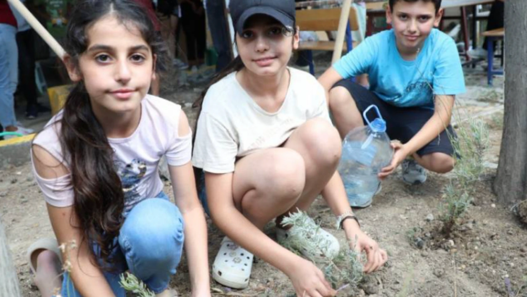 Hatay'da öğrenciler, yurda ışık olmak için çalıştı!