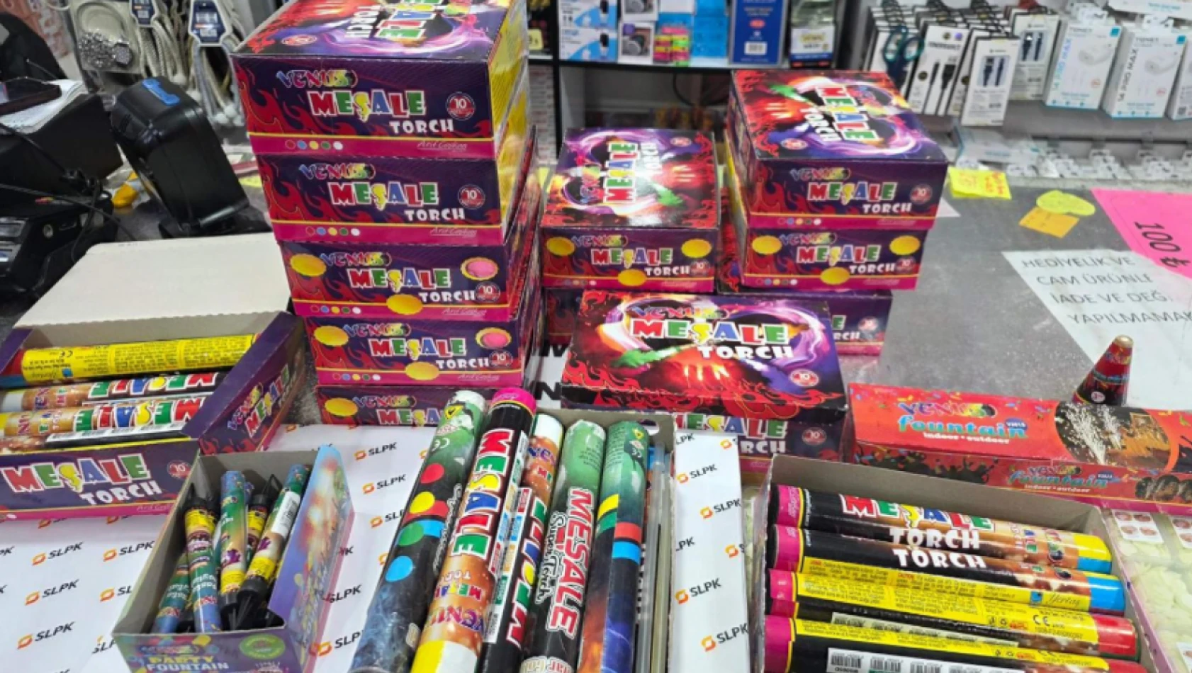 Hatay'da patlayıcı ve piroteknik ürünlere yönelik denetimler sıkılaştırıldı!