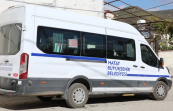 Hatay'da 36 noktaya toplu taşıma desteği!