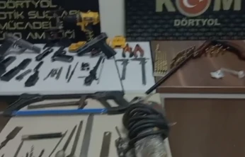 Hatay'da kaçakçılık operasyonu: Cephanelik ele geçirildi!