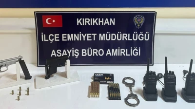 Hatay'da şüphe üzerine durdurulan 2 kişide cephanelik çıktı!