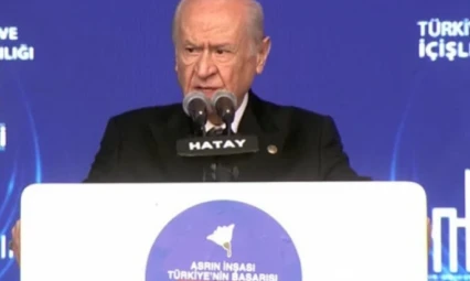 Bahçeli'den Hatay mesajı: 'Erdoğan günümüzün Süleyman'ı'