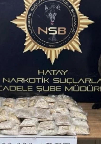 Hatay'da uyuşturucu maddenin ele geçirildiği yer şaşırttı!