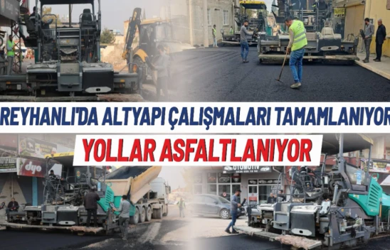 Hatay'da kanalizasyon çalışmalarında zarar gören yollar onarılıyor!