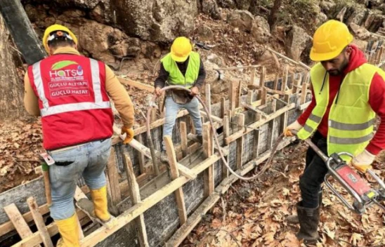 Hatay'da su sorunu olan bölgede çalışmalar başladı!
