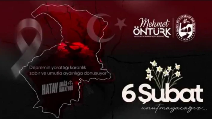 Başkan Öntürk'ten Deprem Yıldönümü mesajı: 'Bazen çok ağırdır yaşamak'