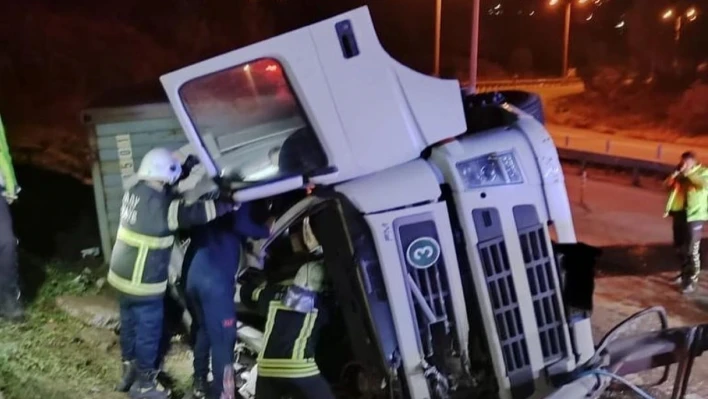 Belen'de trafik kazası: 1 kişi yaralandı