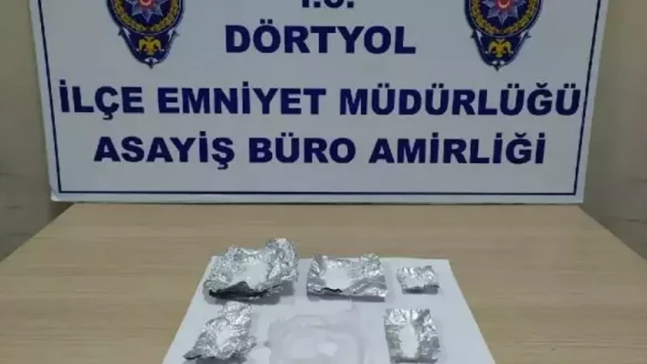 Dörtyol'da uyuşturucu operasyonu: Bir gözaltı!