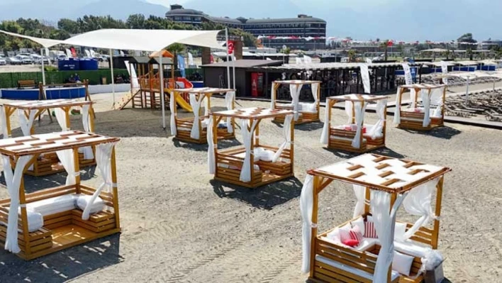 Hatay'a dokuzuncu plaj: Arsuz'da Alakop Sahili hizmete başladı!