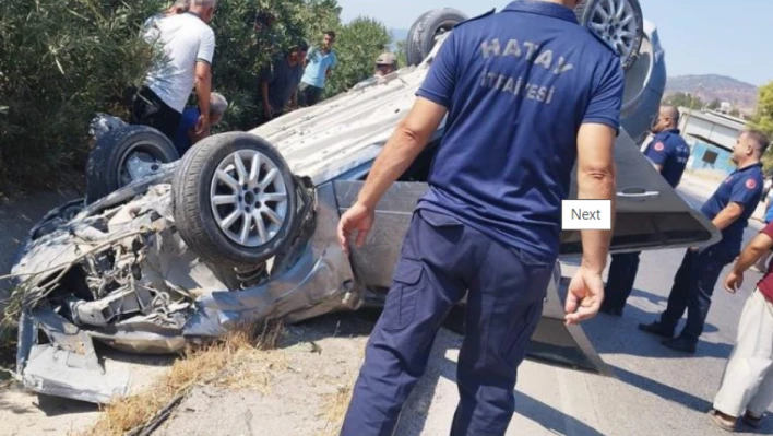 Hatay'da 3 kişinin yaralandığı trafik kazasında inceleme başlatıldı!