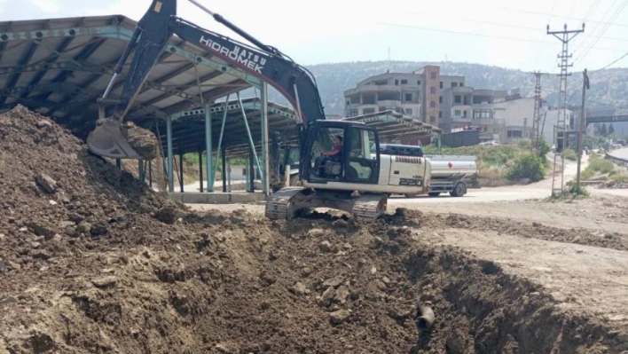 Hatay'da atık su hatları yenileniyor!