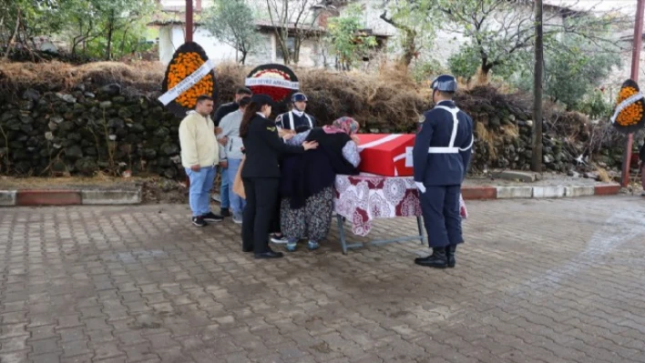 Hatay'da hayatını kaybeden askeri personele son görev!