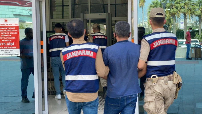 Hatay'da jandarma sahaya indi: Yumruk operasyonu! 50 gözaltı!