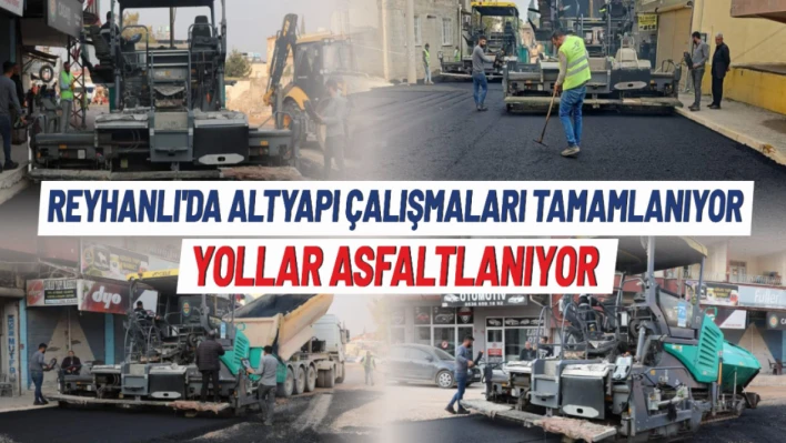 Hatay'da kanalizasyon çalışmalarında zarar gören yollar onarılıyor!